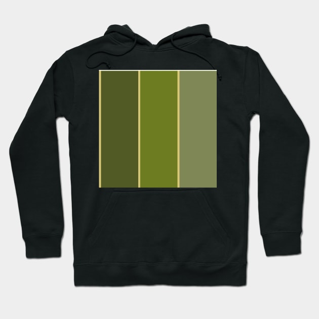 Parallel Green Hoodie by RealZeal